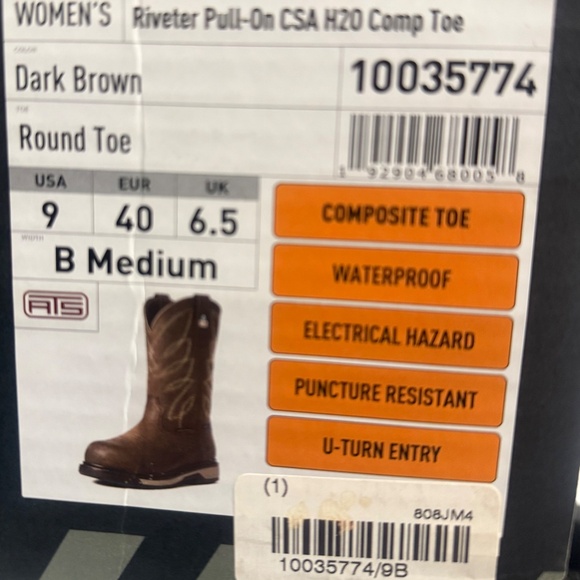 Ariat Womens Cowboy Boots - Work boots - Picture 2 of 6